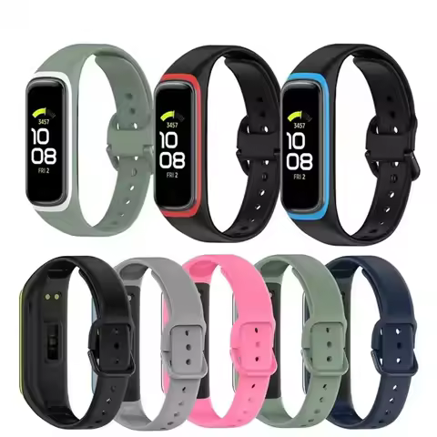 Silicone Sport Strap For Samsung Galaxy Fit2 Band Replacement Bracelet Watchband Correa For Samsung 