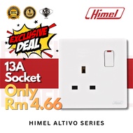 HIMEL ALTIVO Series 13A Socket Switches & Socket [ Sirim Approved ] SIEMENS SCHNEIDER Wall Socket