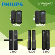 [FREE INSTALLATION] Philips ER5100, 7300, 9200, 9300 Door Digital Lock, 5100K Gate Digital Lock, 3 Y