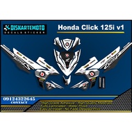 Honda Click 125i V1 Decals Sticker