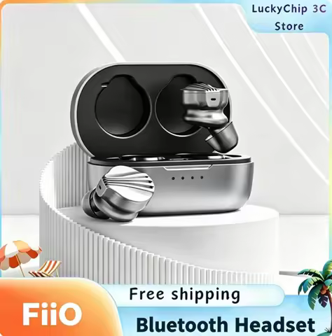 FiiO FW3 HiFi True Wireless Earbuds Bluetooth 5.2 in-ear Headphones AK4332 DAC Chip LDAC AptX Adapti