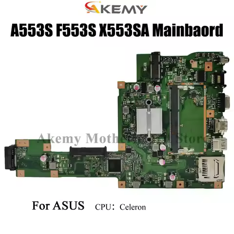 X553SA Laptop Motherboard For ASUS X553S K553S A553SA D553S F553SA Mainboard With N3050 N3700 DDR3L 