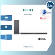 Philips Soundbar 2.1 DTS Virtual:X, 320W max. HDMI eARC, Dolby Atmos | TAB6309/10 | 1 Year Warranty