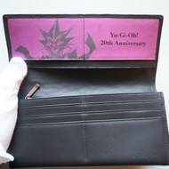 Yu-Gi-Oh yugioh Leather Wallet Purse 20th Anniversary Promo Cowhide NEW Japan
