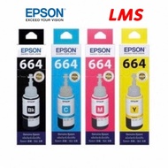 Epson T664 Black / Cyan/ Magenta/ Yellow Original Ink