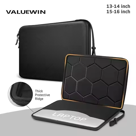 13 13.6 15 16 Laptop Sleeve Case for Macbook Neo/Air HP Lenovo Dell Shockproof Computer Carrying Cas