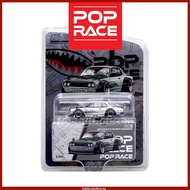 POP Race Enigma Exclusive Diecast Model Car - Skyline GT-R V8 Drift (Hakosuka) Metallic Sliver