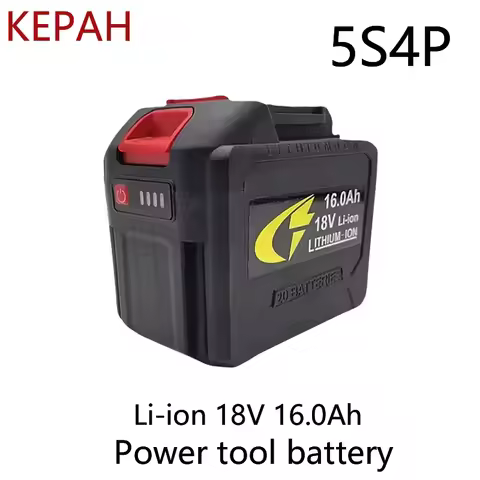 18V 5S4P Rechargeable Lithium-ion Batteries Replacing lpega The Cordless Electric Screwdriver Tool B