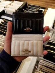 加拿大代購 Coach Outlet Linear collection Card Case wallet LV chanel