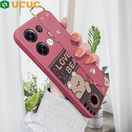 UCUC (With Wristband) Casing For Oppo Reno8 4G Reno 8 5G Reno8 Pro 5G Oppo Reno8 Z 5G Oppo Reno8 Pro