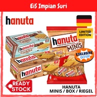 (Ready Stock) Hanuta Hazelnuts-Schnitte Minis 200g / T10 220g Chocolate Hanuta Minis Hanuta Wafer