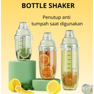 Drink Shaker Bottle Barista Shaker Bottle Mix Coffee Milk Juice Shaker Bottle Anti-Spill - XKB