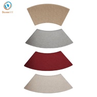 [Dovewill] Soft Curved Bath Mat Absorbent Bathroom Rug Anti Slip Rubber Floor Mat Washable for Bathr