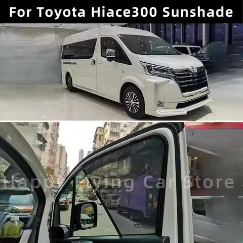 Suitable for TOYOTA HIACE H300 2019-2025 car window sunshade,front and side door sun baffle,mesh cur