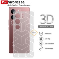 GARSKIN Vivo V29 5G Carbon Skin Transformers Motif Back Protector