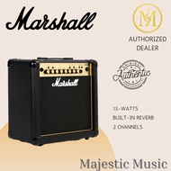 Marshall MG15GR 1x8” Electric Guitar Combo Amp Amplifier (MG15 / MG15G)
