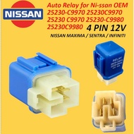 nissan power relay air cond relay 4pin 12v  5230-C9970 25230C9970 25230 C9970 25230-C9980 25230-C998