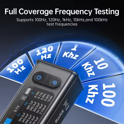LCR-ST2 Plus 2-in-1 Digital Tweezer LCR ESR Meter SMD Electronic Multifunctional Component Tester To