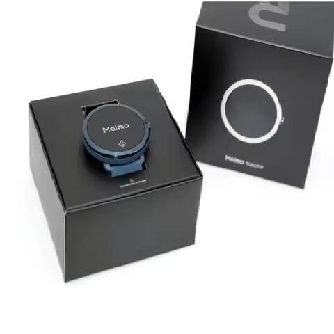 1.3" Maimo Watch TFT-LCD Touch Screen Stainless Steel 116 Exercise Mode Health Tracking Heart Rate M