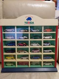 TOMICA 已停產展示櫃+24架車