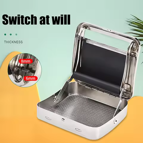 Cigarette Rolling Machine Box Case Automatic 70 MM Rolling Paper Tobacco Roller Rolling Machine Ciga