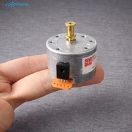 ROFOMON EG-530SD, 25mm Mount 33/45/78 RPM Support Turntable Motor Replacement, Removable Brass Pulle