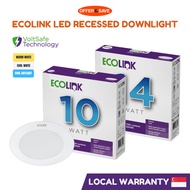 ECOLINK LED Downlight 10W & 14W 3000K / 4000K / 6500K Round Recessed Downlight