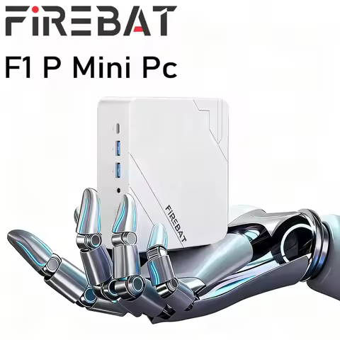 Gaming Mini PC AMD Ryzen 7, FIREBAT F1 P 16GB DDR5 512GB SSD, Windows 11 Pro, with USB4.0 & WiFi 6, 