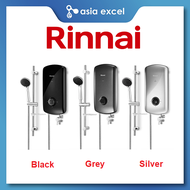 RINNAI REI-B330NP BLACK/GREY/SILVER INSTANT WATER HEATER WITH HANDSHOWER SET