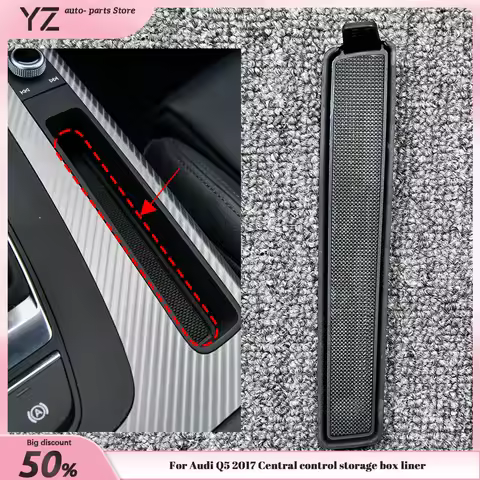 Centre Console Stowage Compartment Rubber Insert Backing Gasket For Audi Q5 2017- 80B 863 282 4PK 80