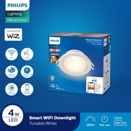 CAHAYA Philips 4w Wifi Led Ceiling Light 3color Tricolor Light/Philips Smart Wifi 4w Tuneable Led Ceiling Light