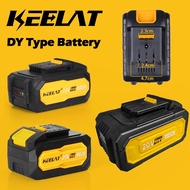 KEELAT 20V DY Type Lithium Li-Ion Battery Rechargeable For Impact Wrench Hammer Drill Chainsaw Water