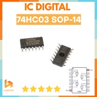 74HC03 74HC03D SN74HC03DR SOP14 smd 74hc03 soup-14 74hc03 smd 14pin