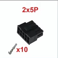 Molex connector 10 pin 5557+Skun