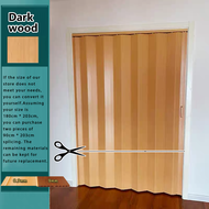 Accordion Sliding Door PVC Folding Door Kitchen Partition Folding Divider Bathroom Simple door
