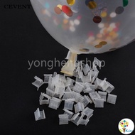 DK 100pcs V Shape Balloons Sealing Clip Wedding Birthday Christmas Party Home Decoration Practical S