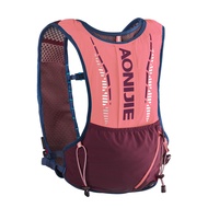 AONIJIE C9102S Ultra เสื้อกั๊ก 5L Hydration กระเป๋าเป้สะพายหลังกระเป๋า Soft Water Bladder Flask ชุดส