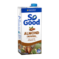 [澳洲 SO GOOD] 原味杏仁奶 6入組 (1000ml/瓶) (全素)-[澳洲 SO GOOD] 原味杏仁奶 6入組 (1000ml/瓶) (全素)