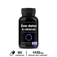 Liver Cleanse Detox & Repair | Premium Liver Health Formula | Liver Support Detox Cleanse Supplement