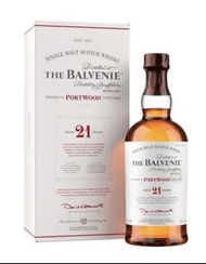The Balvenie 21 Years Old Portwood Single Malt Whisky 700ml