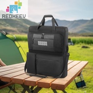 [Redkeev.my] Padded Travel Solar Panel Organizer Waterproof Solar Board Protective Handbag Multi-Poc