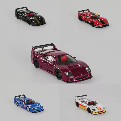 Stance Hunters SH 1:64 Ferrari F40 LM Tail Cap Open Alloy Car Model