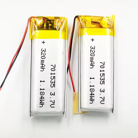 701535 Lithium Battery Manufacturer 320mAh Polymer Lithium Battery A-grade Mouse Beauty Device Locat