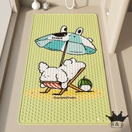 Bathroom Anti-slip Mat Bathroom Shower Room Bath Waterproof Anti-fall Floor Mat Baby Bath Mat