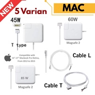 Mag safe Pro Air 15 Retina A1425 A1435 A1502 A1465 A1424 A1398 Type T 45 Watt 60 Watt 85 Watt (45W, 