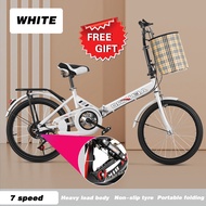 AENXRD ZD Folding Bike 20 Inch Bike Cycling Mountain foldable bicycles for adults basikal dewasa lel