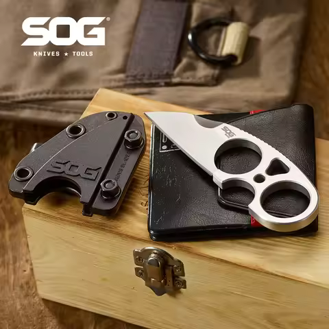 SOG SNARL Professional Knife Mini Pocket Knives EDC Survival Self-defense Hand Tools Outdoor Camping