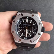 1: 1 High-Quality Original Standard Real Shot AP Oak Oak Offshore 15710 Steel Band Black Surface, JF