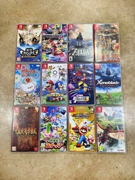 Switch Games, 蛇魔無雙3 ultimate, Mario Kart, Zelda, 三國志13, 太鼓雷音祭, Mario sonic, marvel, xenoblade, 九龍妖魔學園紀, 隨樂拍, Mario rabbids kingdom battle, monster hunter stories 2