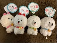 🈹比熊犬爆谷犬公仔